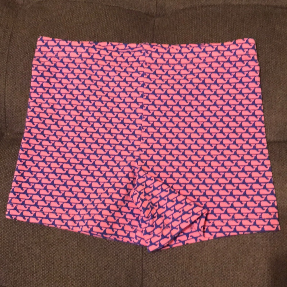 Vineyard Vines Whales Tumble Shorts Girls S (7-8)